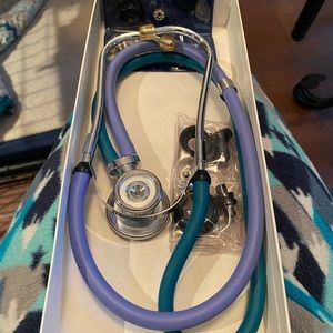 Sprague~Rappaport Type Stethoscope with 5 interchangeable chestpieces.